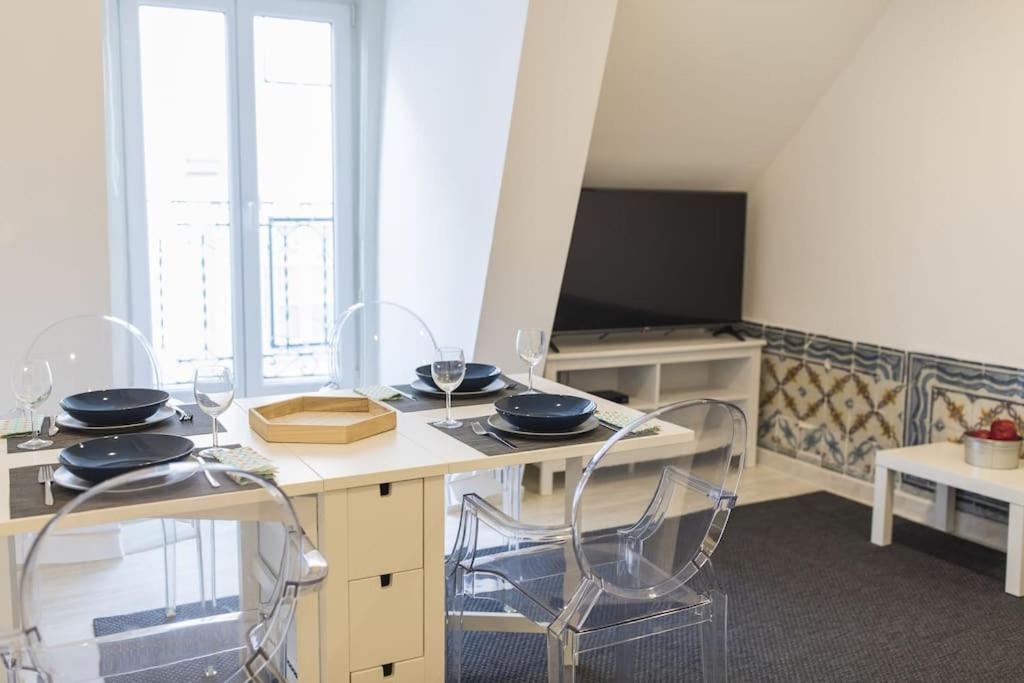 Duplex In Principe Real Lejlighed Lisboa Eksteriør billede